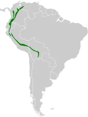 Rufous-banded owl habitat map