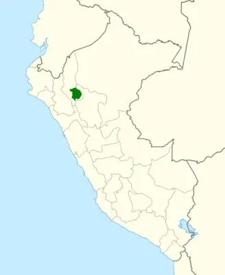 Speckle-chested piculet habitat map