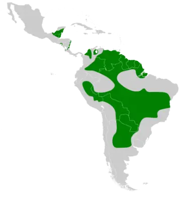 Jabiru habitat map