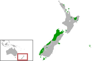 Weka habitat map