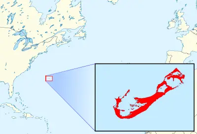 Bermuda towhee habitat map