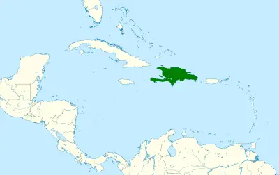 Hispaniolan nightjar habitat map