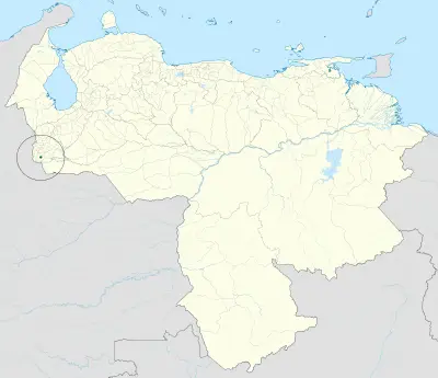 Táchira antpitta habitat map