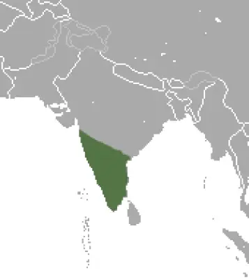 Bonnet Macaque habitat map