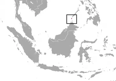 Philippine Mouse-Deer habitat map