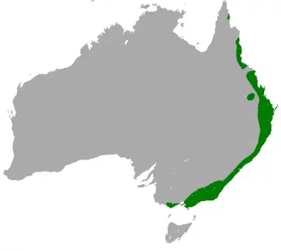 Long-Nosed Bandicoot habitat map