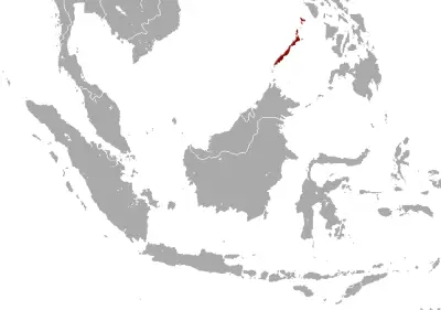 Philippine Pangolin habitat map