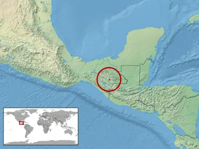 Abronia leurolepis habitat map
