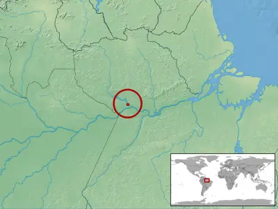 Amphisbaena tragorrhectes habitat map