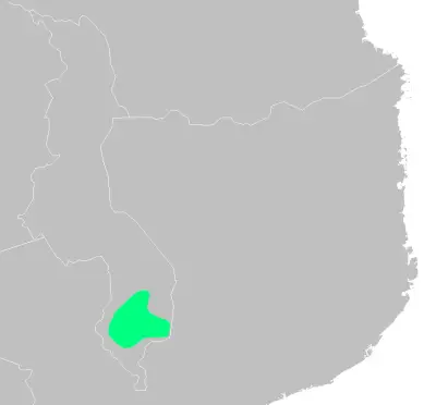 Yellow-throated apalis habitat map