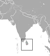 Crocidura hikmiya habitat map