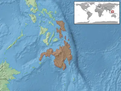 Cyrtodactylus agusanensis habitat map
