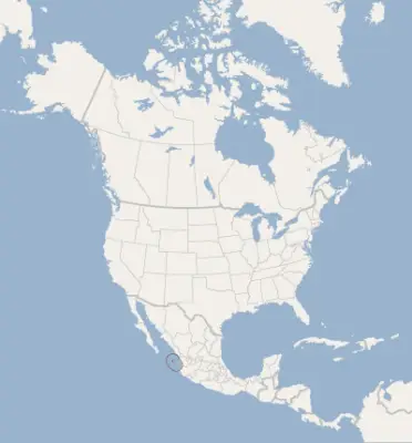 Findley's myotis habitat map