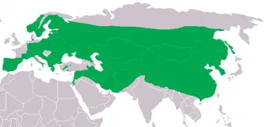 Eurasian Eagle-Owl habitat map