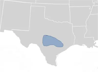 Texas map turtle habitat map