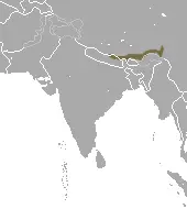 Himalayan pika habitat map