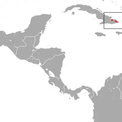 Cuban Solenodon habitat map