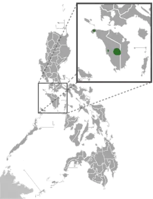 Tamaraw habitat map