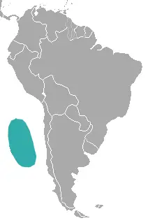 Juan Fernández fur seal habitat map