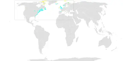 Люрик карта середовища проживання