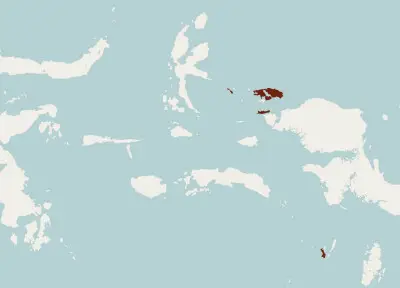 Kei myotis habitat map