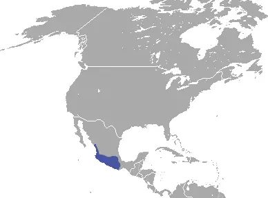 Mexican cottontail habitat map