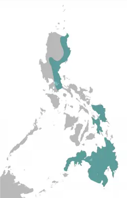 Philippine Eagle habitat map