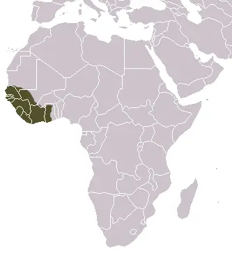 Pardine genet habitat map