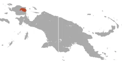 Reclusive ringtail possum habitat map