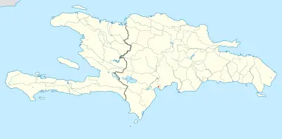 Dominican least gecko habitat map