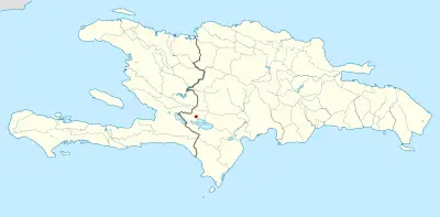 Neiba Agave sphaero habitat map
