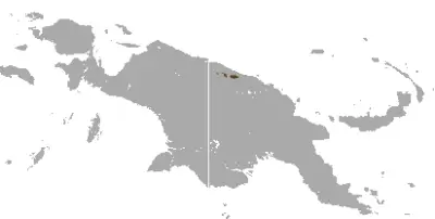 Tenkile habitat map