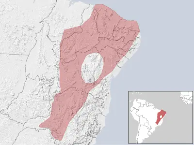 Common punaré habitat map
