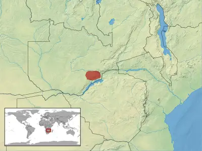 Zygaspis kafuensis habitat map