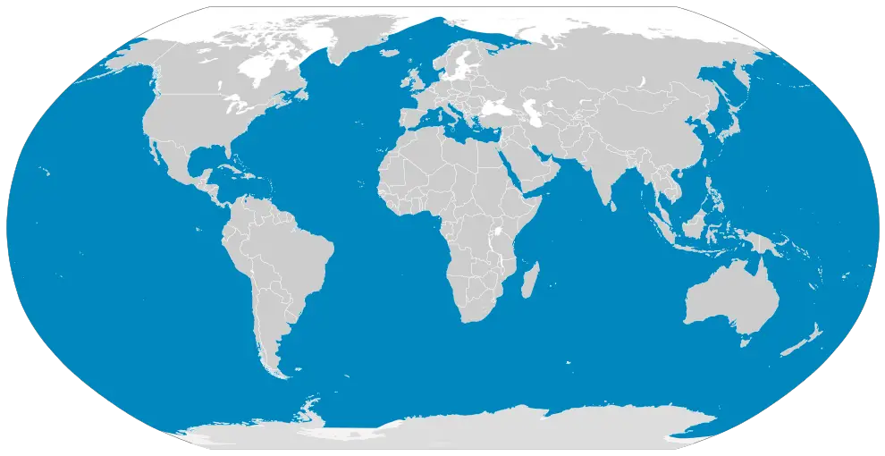 Fin Whale habitat map