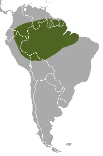 Neogale africana карта середовища проживання