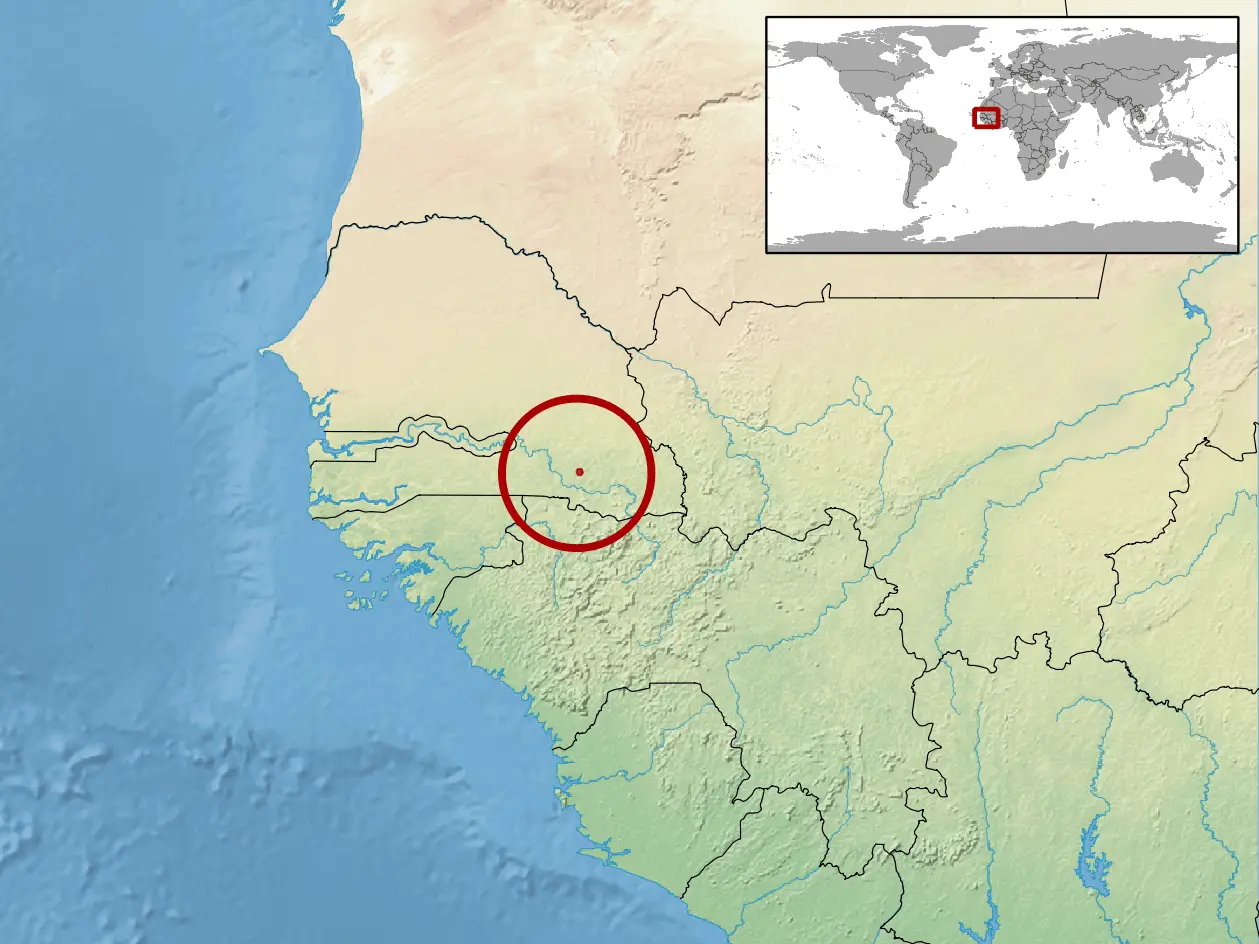 Cynisca senegalensis habitat map
