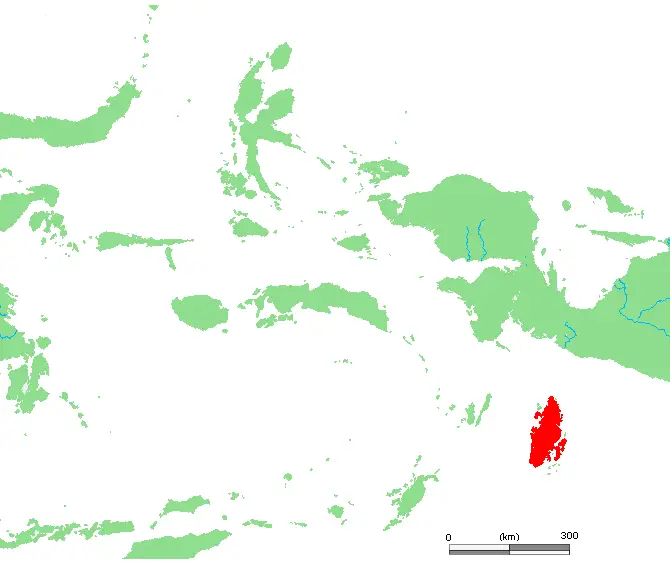 Eleonora cockatoo habitat map