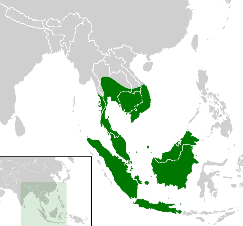 Siebenrockiella crassicollis carte des habitats